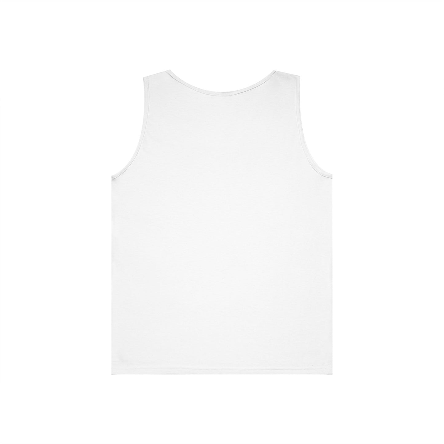 Tank Top - Gym Design Quote Heavy Cotton 100% Cotton Classic Fit