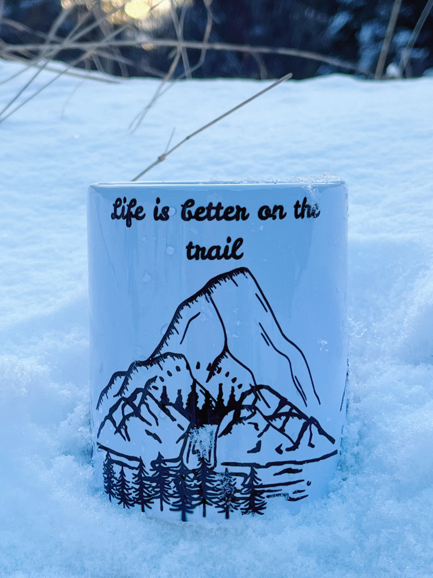 Eco-Friendly Hiking Mug – Perfect Gift for Outdoor Lovers, BPA-Free Hiker Coffee Cup, Lead-Free Adventure Mug