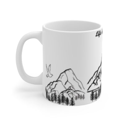 Eco-Friendly Hiking Mug – Perfect Gift for Outdoor Lovers, BPA-Free Hiker Coffee Cup, Lead-Free Adventure Mug