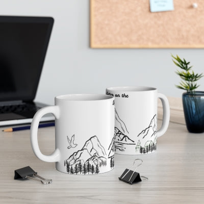 Eco-Friendly Hiking Mug – Perfect Gift for Outdoor Lovers, BPA-Free Hiker Coffee Cup, Lead-Free Adventure Mug